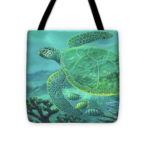 Glass Turtle - Tote Bag