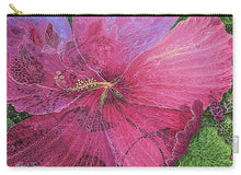Load image into Gallery viewer, Pink Hibiscus Dream - Carry-All Pouch