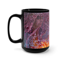 Load image into Gallery viewer, Sisterly Love with Pele, By Robert Thomas, Black Mug 15oz