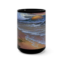 Load image into Gallery viewer, Turtle Beach, By Robert Thomas, Black Mug 15oz