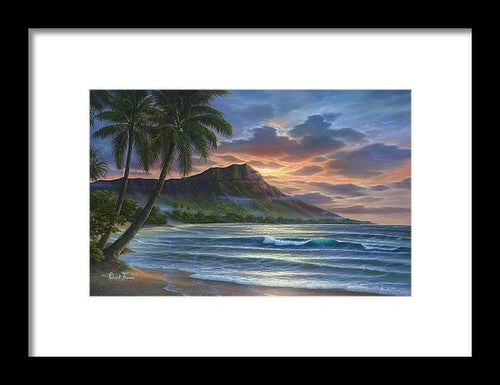 Diamond Sunrise - Framed Print