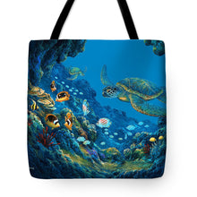 Load image into Gallery viewer, Turtle Cove - Tote Bag