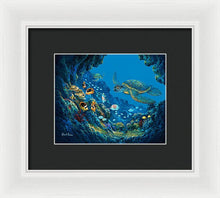 Load image into Gallery viewer, Turtle Cove - Framed Print