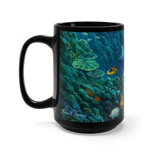 Load image into Gallery viewer, Over and Under, By Robert Thomas, Black Mug 15oz