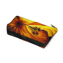 Load image into Gallery viewer, Yellow Hibiscus By Robert Thomas Accessory Pouch w T-bottom