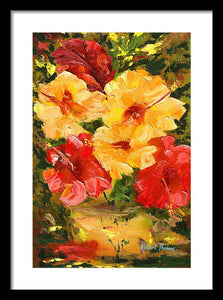 Flower Impressions - Framed Print