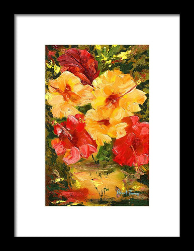 Flower Impressions - Framed Print