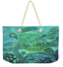 Load image into Gallery viewer, Glass Turtle - Weekender Tote Bag