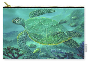 Glass Turtle - Carry-All Pouch