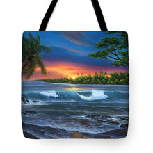 Load image into Gallery viewer, Hawaiian Sunset In Kona - Tote Bag