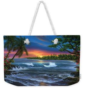 Hawaiian Sunset In Kona - Weekender Tote Bag