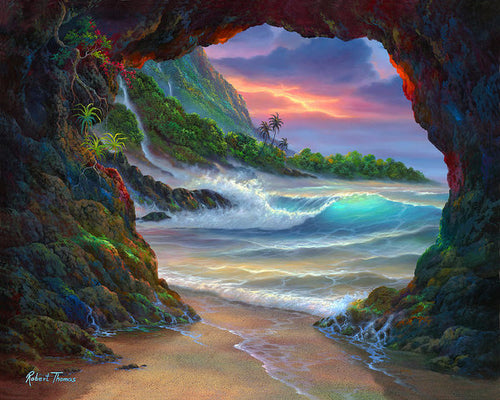 Kauai Seacave - Art Print