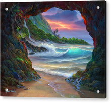 Load image into Gallery viewer, Kauai Seacave - Acrylic Print