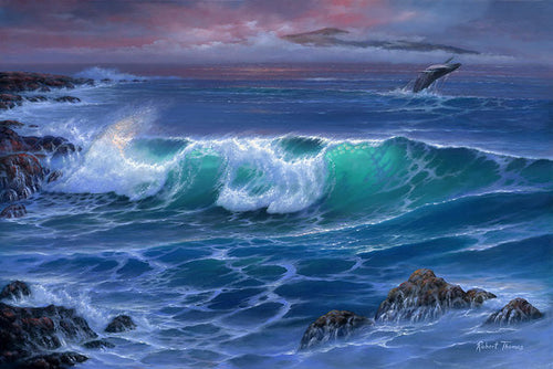 Maui Whale - Art Print