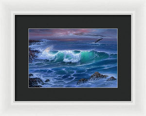 Maui Whale - Framed Print