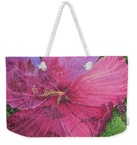 Pink Hibiscus Dream - Weekender Tote Bag