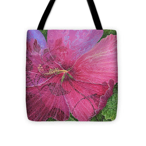 Pink Hibiscus Dream - Tote Bag