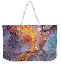 Load image into Gallery viewer, Sisterly Love With Goddess Pele And Namakaokahai - Weekender Tote Bag
