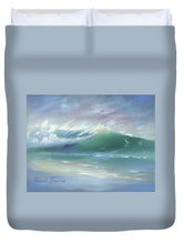 Load image into Gallery viewer, Soft Palette Knife Wave - Duvet Cover