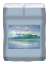 Load image into Gallery viewer, Soft Palette Knife Wave - Duvet Cover