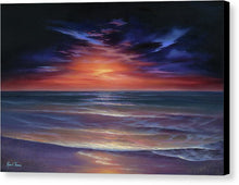 Load image into Gallery viewer, Sunset Purple Haze - Canvas Print