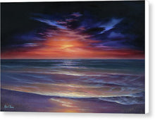 Load image into Gallery viewer, Sunset Purple Haze - Canvas Print