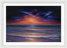 Load image into Gallery viewer, Sunset Purple Haze - Framed Print