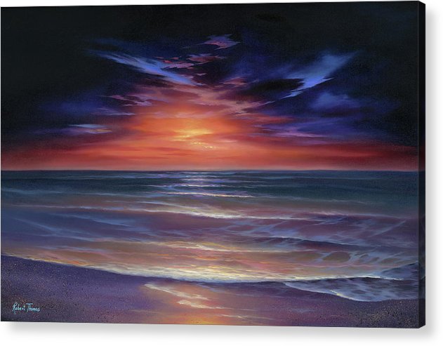 Sunset Purple Haze - Acrylic Print