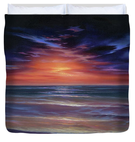 Sunset Purple Haze - Duvet Cover