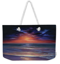 Load image into Gallery viewer, Sunset Purple Haze - Weekender Tote Bag