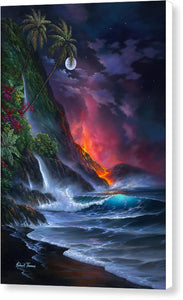 Volcano Passion - Canvas Print