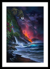 Load image into Gallery viewer, Volcano Passion - Framed Print
