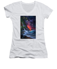 Load image into Gallery viewer, Volcano Passion - Women&#39;s V-Neck