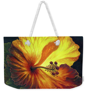 Yellow Hibiscus - Weekender Tote Bag