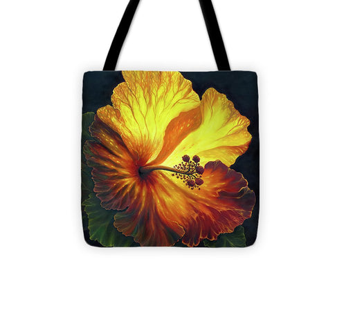 Yellow Hibiscus - Tote Bag