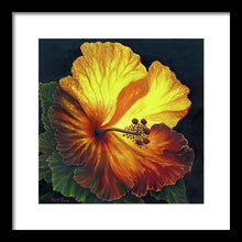 Load image into Gallery viewer, Yellow Hibiscus - Framed Print